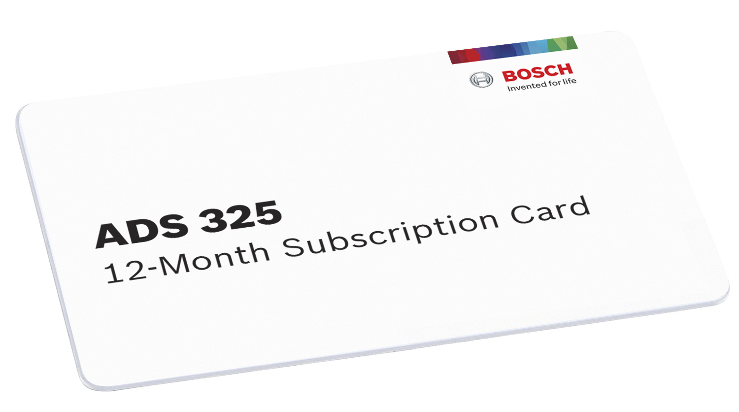 ADS 325 12 Month Software Subscription Bosch Diagnostics