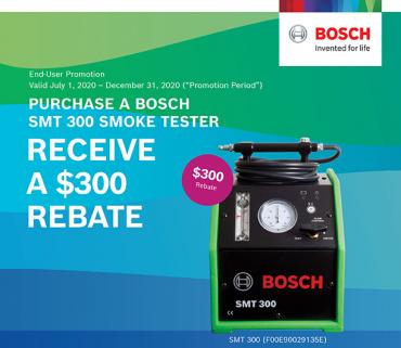 Bosch SMT 300 Smoke Tester Rebate
