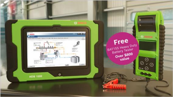 Bosch ESItruck Free Battery Tester Promotion